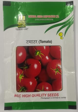 NSC Hybrid Tomato, Arka Samarat, 10 gram Truthfully Labelled Seed Pouch