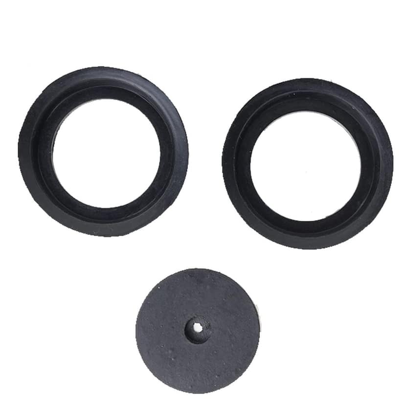 FAIRBIZPS India mark II Handpump Spare Parts, Sealing Rings Rubber 3Pcs, Pump Bucket Rubber 2Pcs, Lower Wall/Rubber Seating Big 1Pc, Upper Wall/Rubber Seating 1Pc view 2
