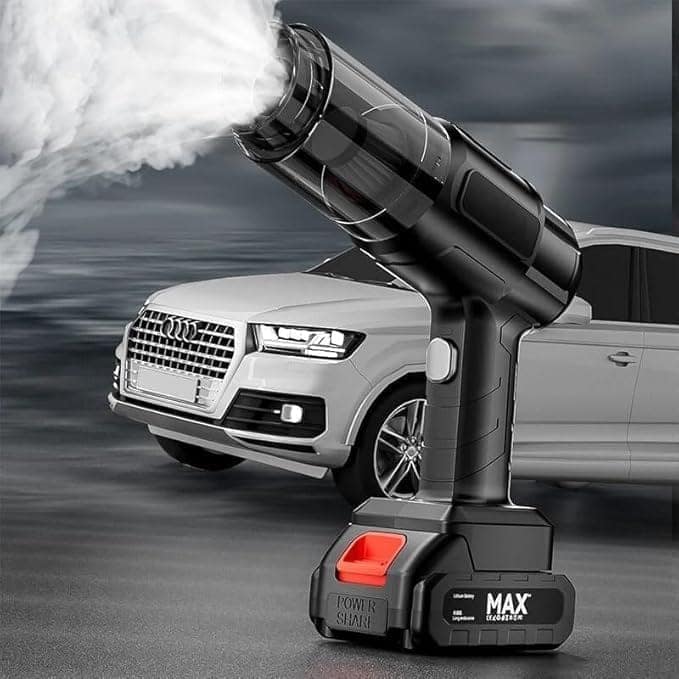 Handheld Vacuum Cleaner Cordless Rechargeable with High Power Suction - Portable Car Vacuum with Multiple Nozzles, HEPA Filter, Fast Charging Battery for Car, Home, Pet Hair Cleaning view 2