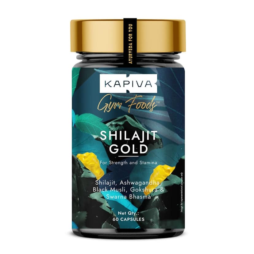 Kapiva Shilajit Gold Capsules Kapiva Shilajit Capsules 30 Cap view 2
