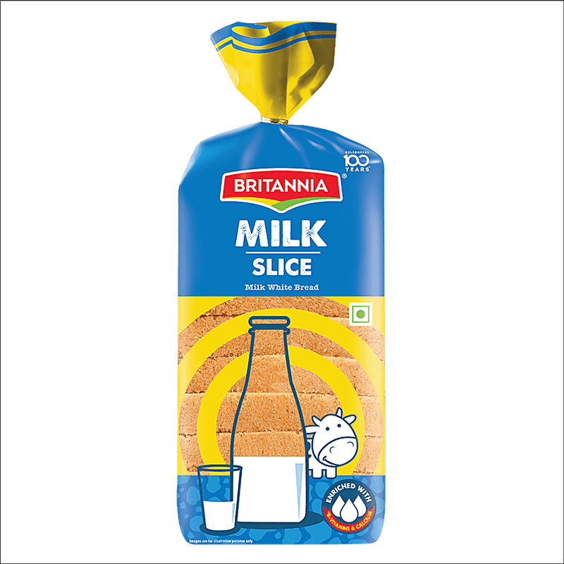 Britannia Milk White Bread, 400 gm