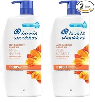 Head & Shoulders Anti- Hairfall Shampoo, 1 Litres (Pack of 2) Head & Shoulders Anti- Hairfall Shampoo, 1 Litres (Pack of 2) - Multicolor / 1 l (Pack of 2)