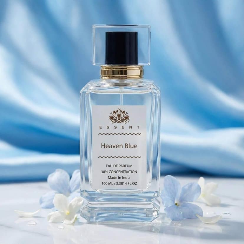 Essent Perfumes Heaven Blue Eau de Parfum (EDP) – Fresh Aquatic Long Lasting Perfume – Unisex Fragrance view 2