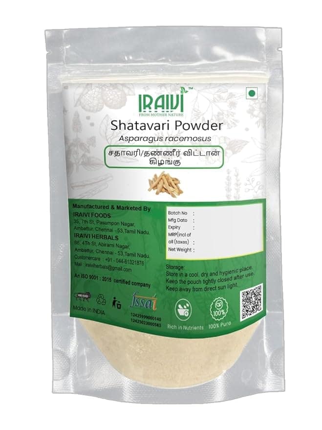 IRAIVI Premium Licorice Root Powder -100Gram | Athimathuram | Pure & Natural by Iraivi Organics