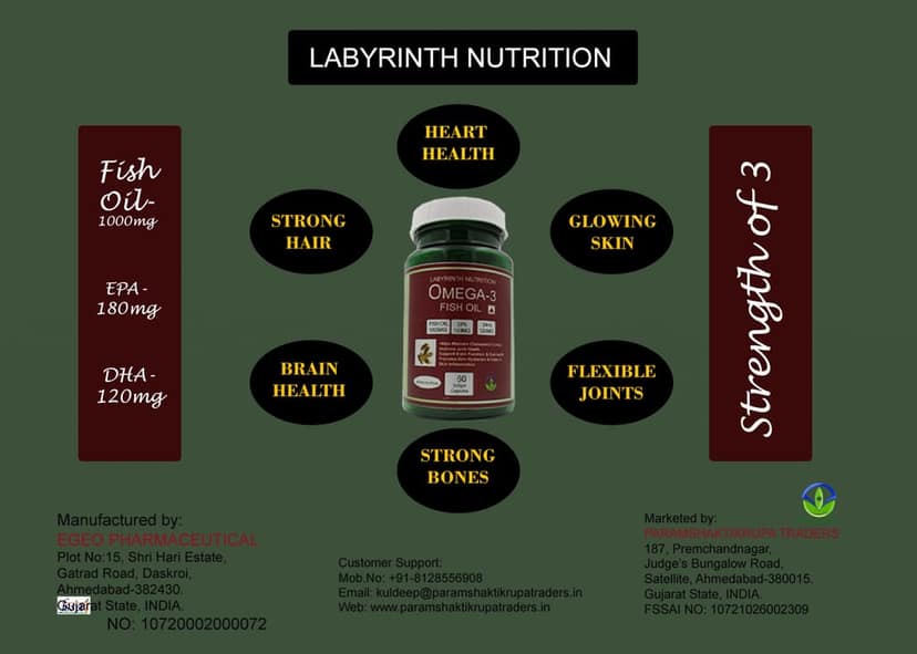 Labyrinth Omega 3 Fish Oil_60 softgel view 2