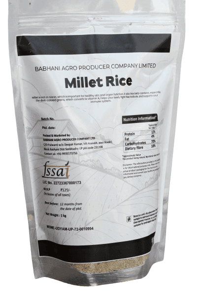 Millet Rice 1kg view 2
