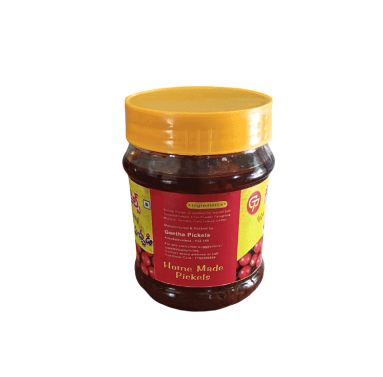Geetha Tomato Pickle - Tangy & Spicy Traditional Indian Condiment (AD) view 2
