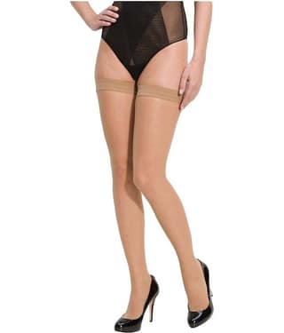 Bahucharaji Creation Black Color Nylon Stocking For Women's(Pack of 1)