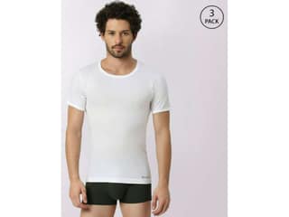 Frenchie Oxy Men Solid White Cotton Vest (Pack of 3 ) - Inactive - M