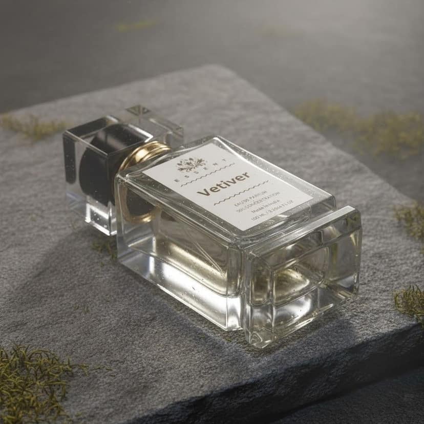 Essent Perfumes Khus Vetiver Eau de Parfum (EDP) – Earthy Vetiver Woody Long Lasting Perfume – Unisex Fragrance view 2