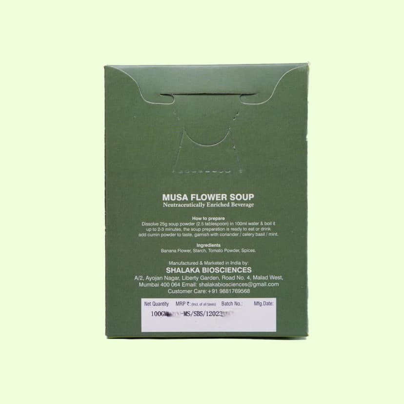 Shalaka Biosciences Nourishing Musa Banana Flower Soup for Daily Wellness view 2