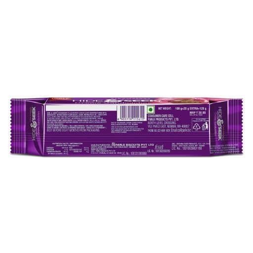 Parle Hide N Seek Strawberry 120 Gms view 2