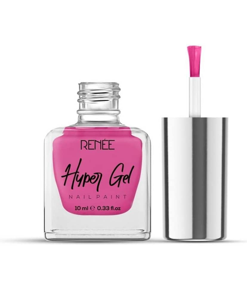 RENEE Hyper Gel Nail Paint - Haute Pink 10ml view 2