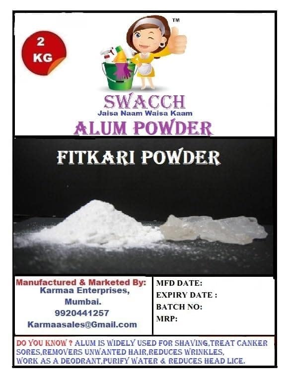 Alum Powder (Fitkari Powder) 2 KG view 2