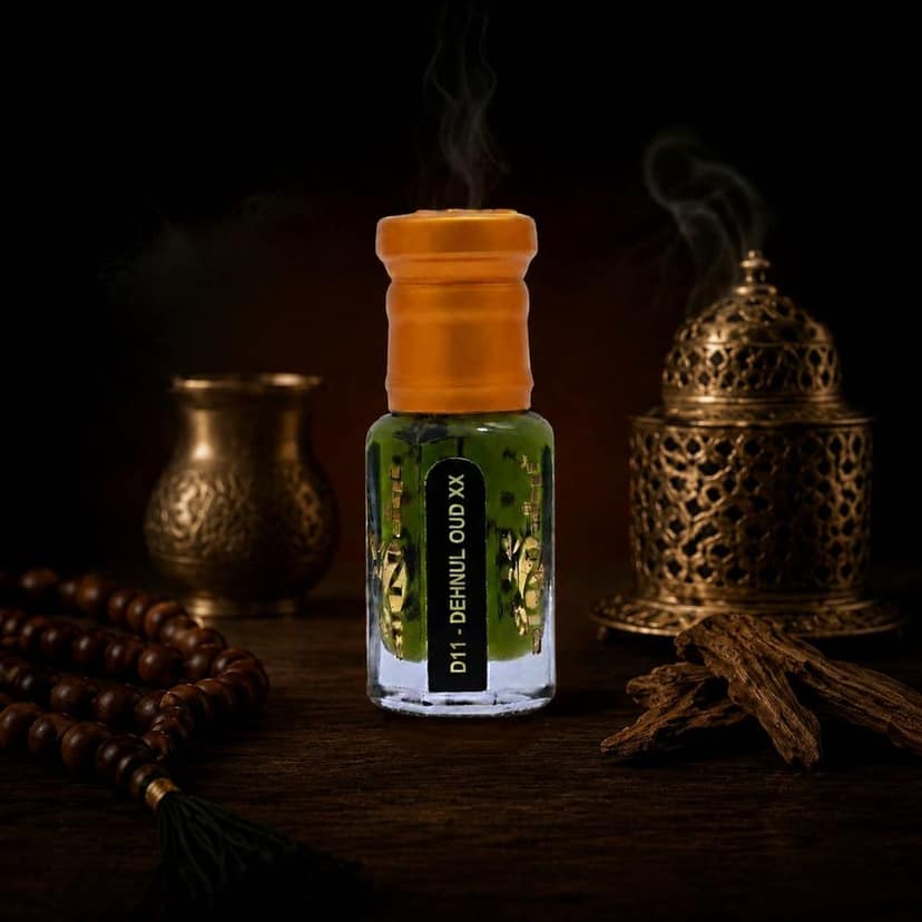alnaqi fragrances Denhul Oud XX Attar | Alcohol-Free Roll-On Oud Perfume Oil | Long-Lasting Unisex Fragrance view 2