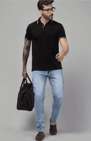 MEN’S 110003 Midnight Indigo Tapered Fit Jeans