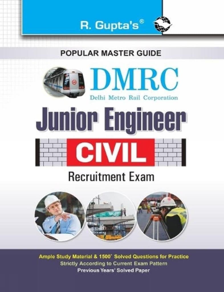 DMRC: Junior Engineer Civil Recruitment Exam Guide [Paperback] [Jun 13, 2024] RPH Editorial Board