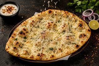 Cheese butter naan