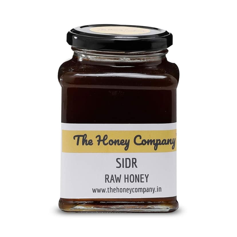 The Honey Company Sidr Raw Honey 550g 100% Pure Natural Raw Unprocessed Unheated Unpasteurised Unfiltered