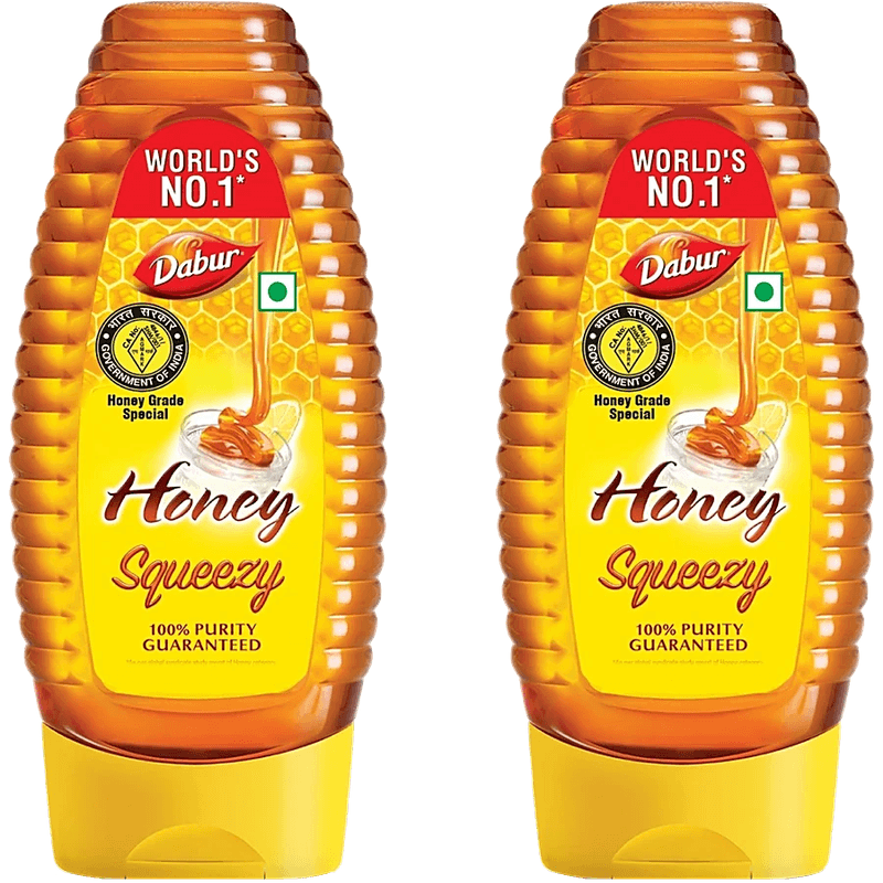 Dabur 100% Pure Honey - Sourced From Pristine Sources Like Himalayas & Sunderbans, 400 G (Buy 1 Get 1 Free) view 2