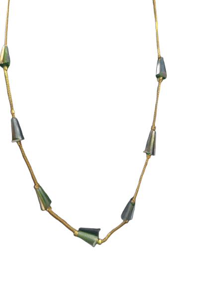 multi colour crystal cutting cube round women chain view 2