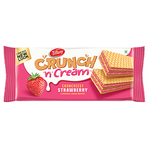 Tiffany Wafer Strawberry 65g