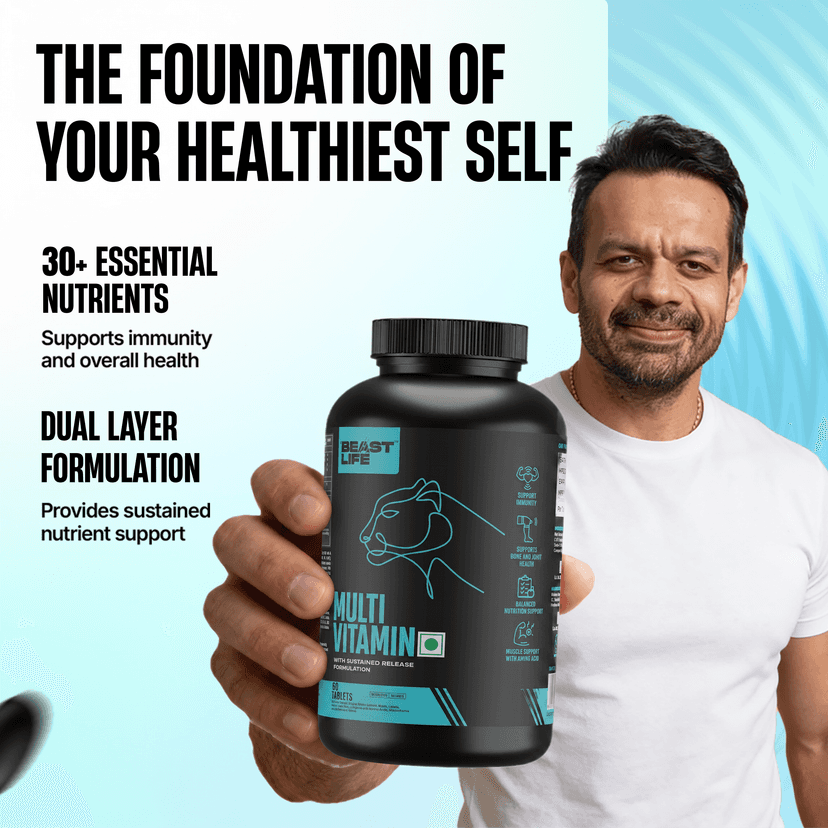 Beastlife Multivitamins with Sustained Release Technology | 60 N view 2