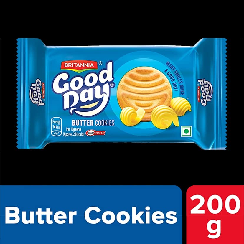 Britannia Good Day Butter Cookies, 200 G