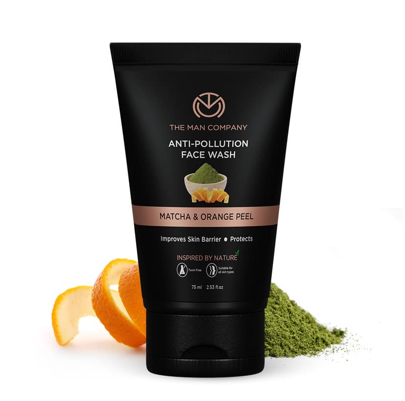 Anti-Pollution Face Wash | Matcha & Orange Peel Anti-Pollution Face Wash | Matcha & Orange Peel - 100ml Face Wash at