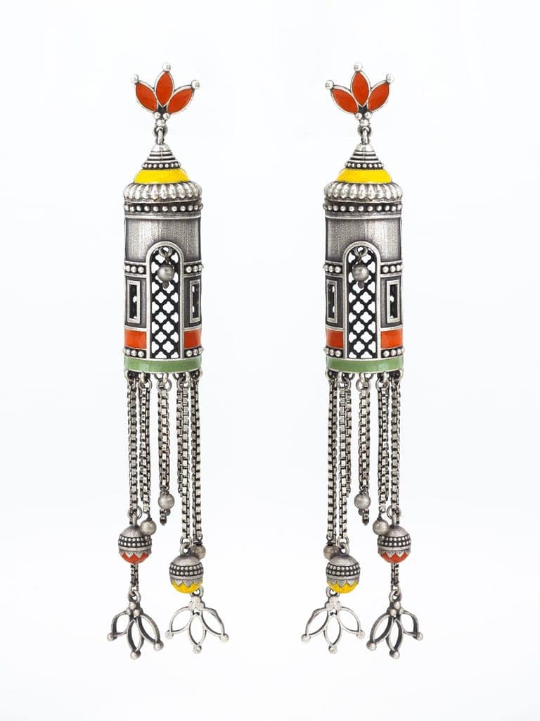 Morison Golden Flower Earrings Bloom with Grace view 2