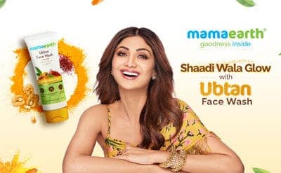 Mamaearth Ubtan De-Tan Kit ( facewash 100gm, scrub 100gm, face mask 50gm) Pack of 3 view 2