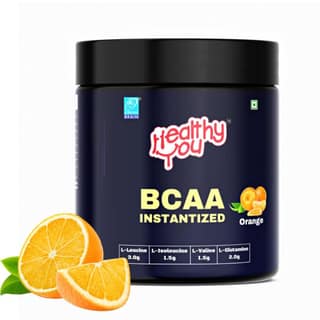 Healthy You BCAA I Pre, Post and Intra-Workout I 5g BCAA and 4g Glutamine per serving I Leucine, Isoleucine and Valine 2:1:1 ratio I 30 servings, 300g