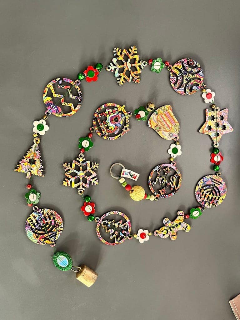 XMas special hangings - Assorted XMas elements for door or wall - ASSORTED 4 view 2