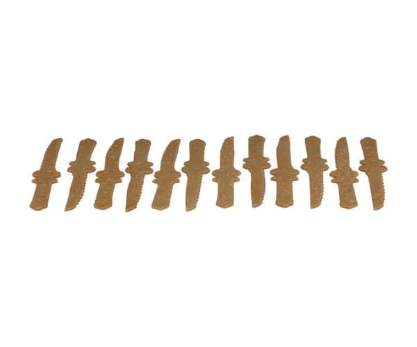 Edible Knife Salty 18 Pcs