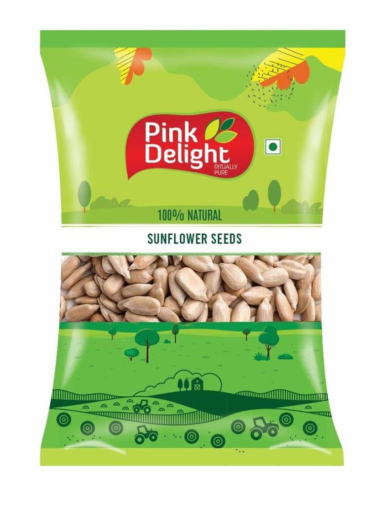 Pink Delight | Sunflower Seeds | Dried Seeds | 500 Gm Each | Pack of 2 | 1 Kg Pack view 2