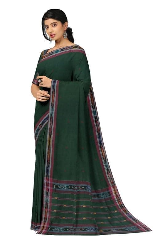 APCO Handloom (A Andhra Pradesh Govt Emporium)- Women's Traditional Pure Handloom Dulla Cotton Saree | DL0051 view 2
