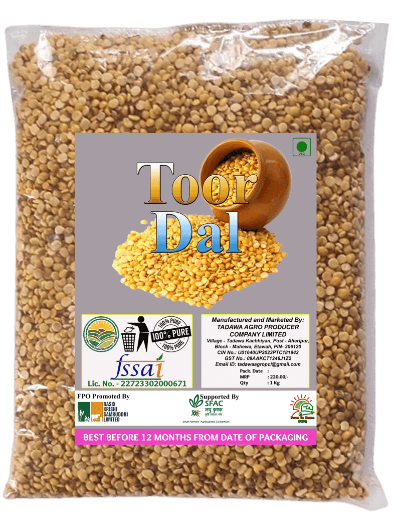 Toor Dal | 1 Kg (pack of 4)