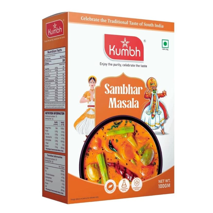 Kumbh Sambhar Masala 100 Gm view 2