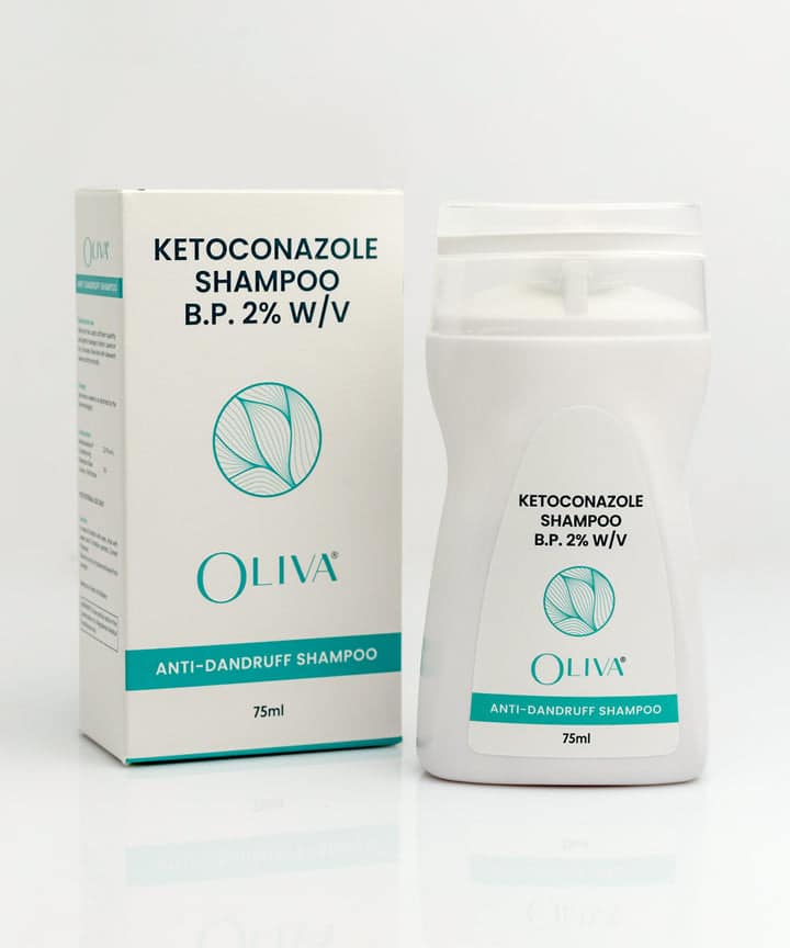 Oliva Anti-Dandruff & Itch Relief Shampoo for Clear Scalp