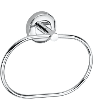 Bathfax - Towel Hanger S.S Heavy Oval 1pcs