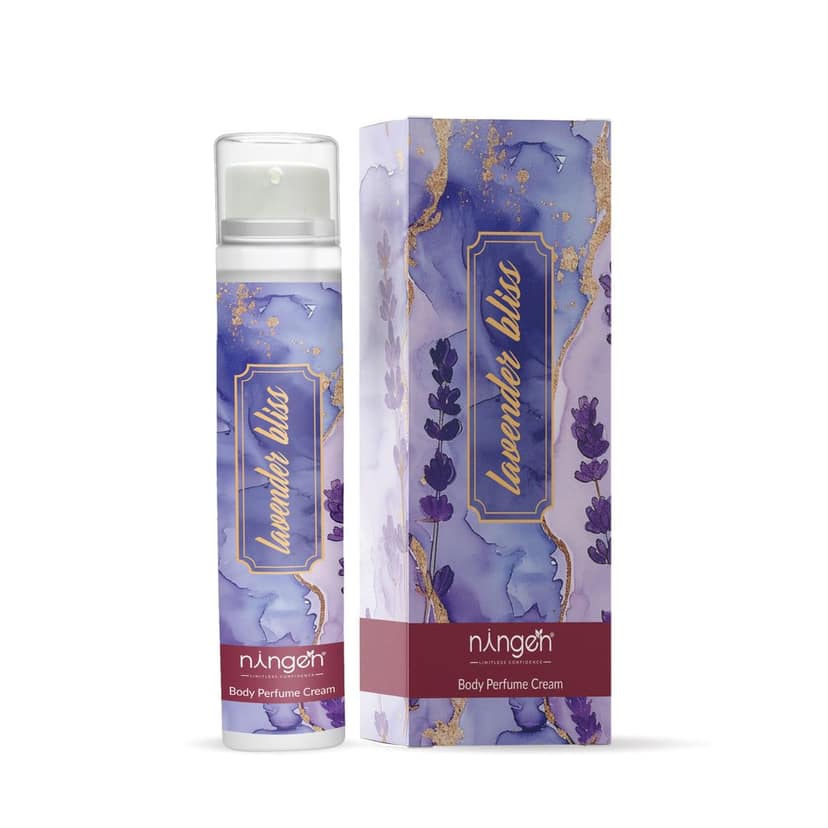 Lavender Body Perfume for Calmness | Lavender Perfume Cream | Non-Alcoholic Perfume | Aromatic Bliss