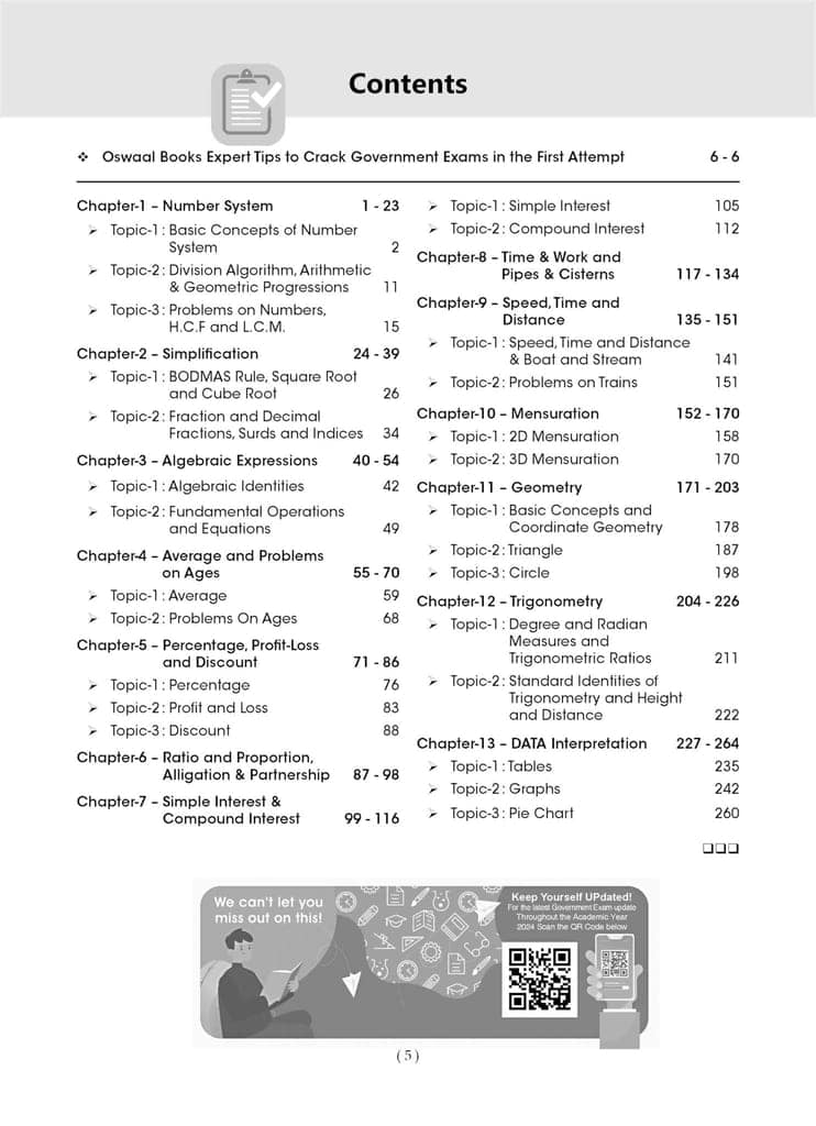 Oswaal Government Exams Question Bank 12th Pass | Quantitative Aptitude | General English | Logical Reasoning |General Awareness | Set of 4 Books | For 2024 Exam Oswaal Editorial Board view 2