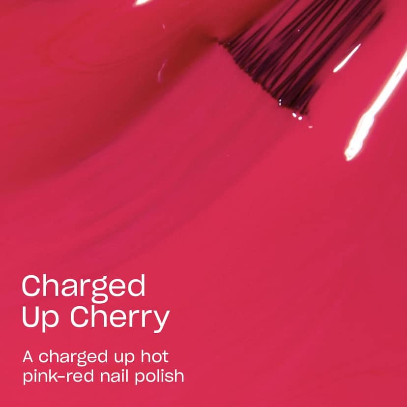 O.P.I Nail Lacquer | Charged Up Cherry (Red) | 15 ml | Long-Lasting, Glossy Nail Polish | Fast Drying, Chip Resistant O.P.I Nail Lacquer | Charged Up Cherry (Red) | 15 ml | Long-Lasting, Glossy Nail Polish | Fast Drying, Chip Resistant - Charged Up Cherr view 2