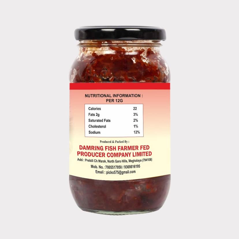 Fish Pickle (100 gm) view 2