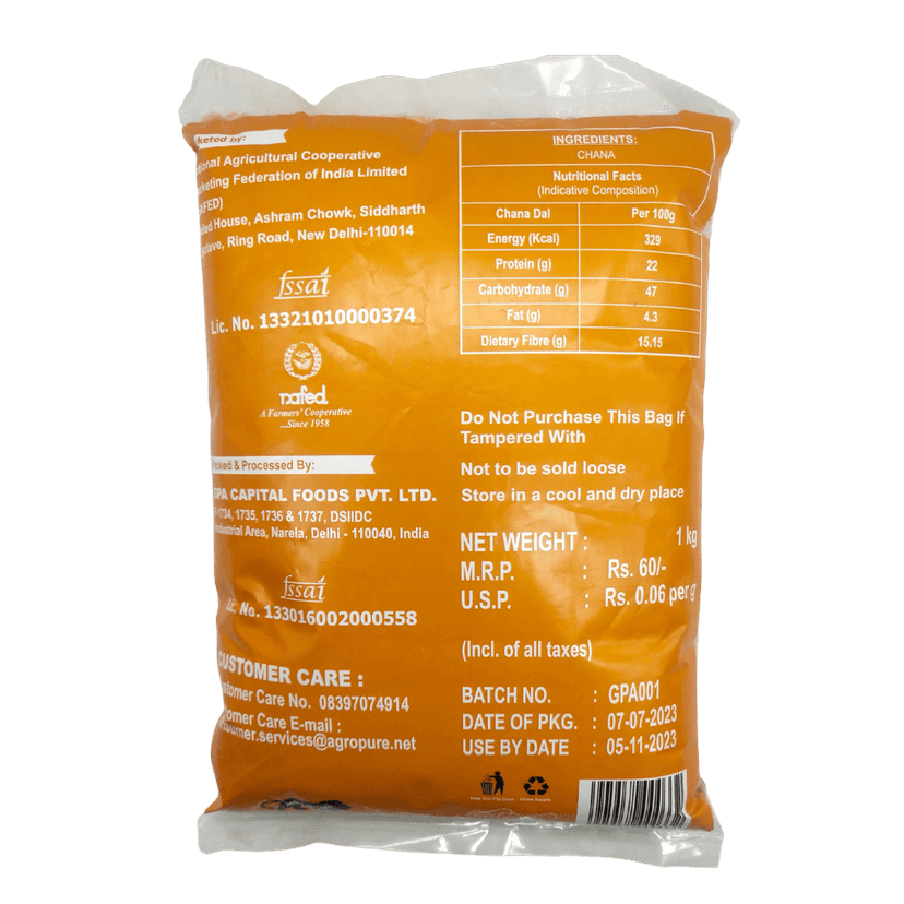 Bharat Dal | Chana Dal | 1 Kg view 2