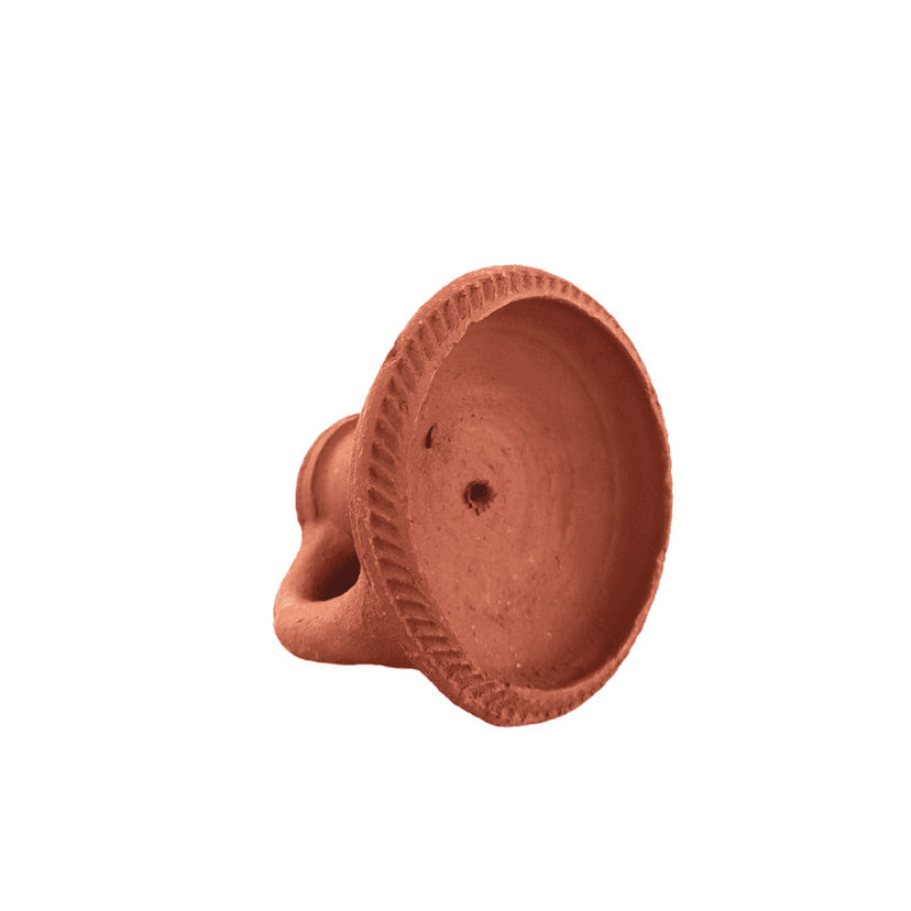 Handmade Clay Incense Burner big size view 2