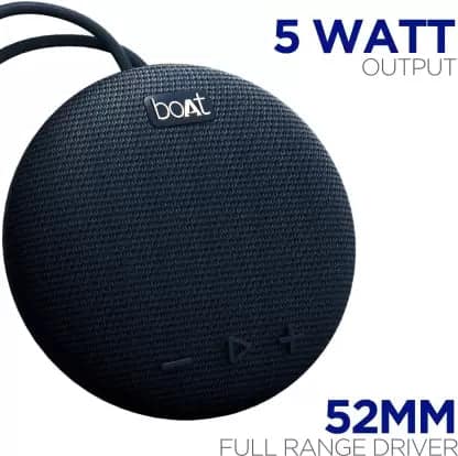 boAt Stone 190 | Wireless Portable Speaker with 52mm Dynamic Driver, Up to 4hrs Nonstop Playback, IPX 6 Water Resistant Darkslateblue view 2