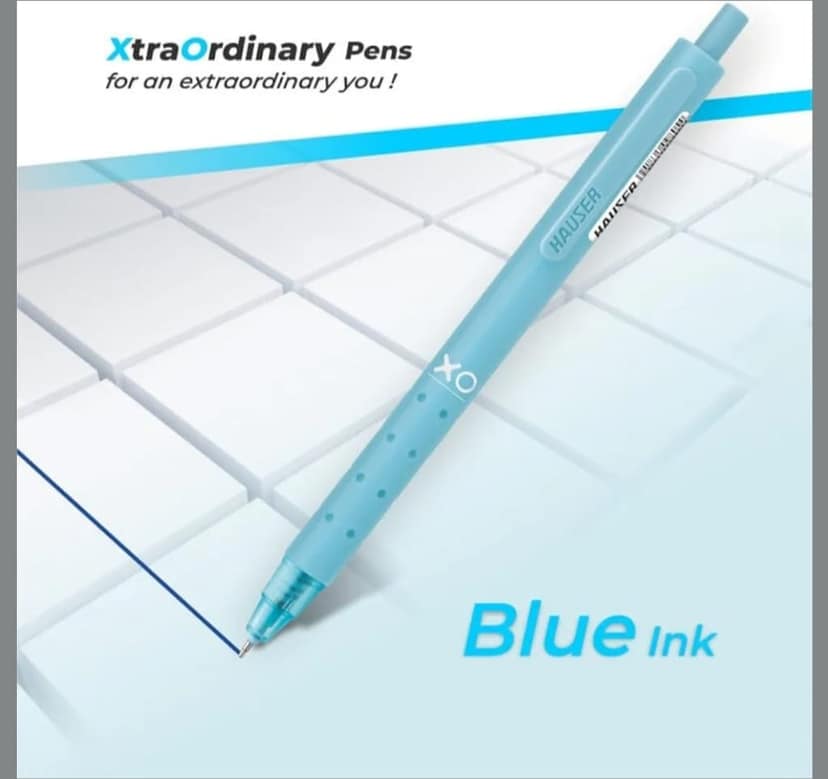 Hauser XO Click Gelink Pen - Blue(5pcs) view 2