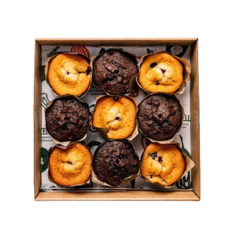 Muffins Box of 9