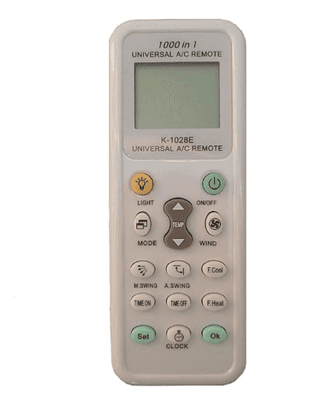 Universal 1000 in 1 AC Remote Control with Dual sensors for Better Range Compatable with All Brands